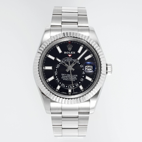 ZF공장 롤렉스 스카이드웰러 검판 다이얼 SS 오이스터 브레이슬릿 42mm 326934