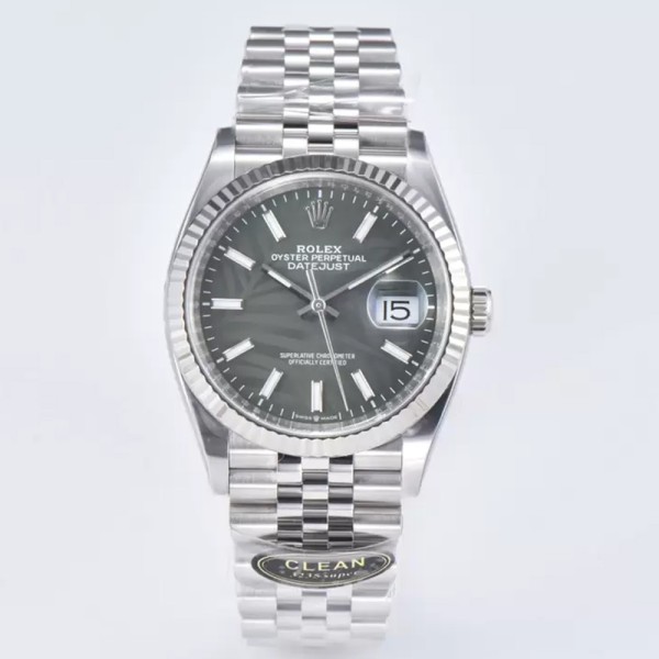 클린공장 롤렉스 데이저스트 그린 리프 다이얼 바인덱스 SS 쥬빌레 36mm 126234