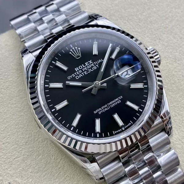 클린공장 롤렉스 데이저스트 검판 다이얼 바인덱스 SS 쥬빌레 36mm 126234