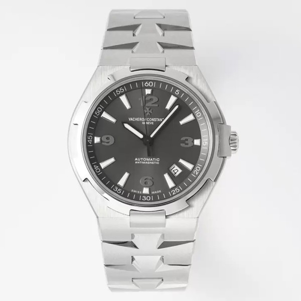 PPF공장 바쉐론 콘스탄틴 오버시즈 그레이 다이얼 스틸 SS 브레이슬릿 42mm 47040/000W-9500