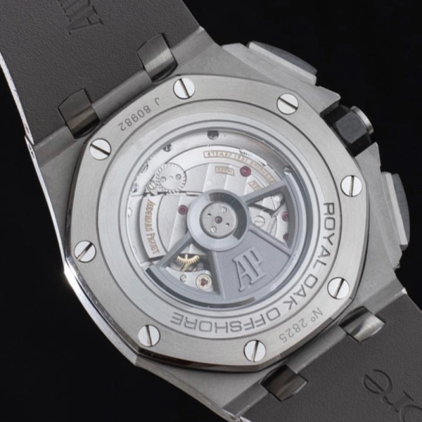 APF공장 오데마피게 로얄오크 오프쇼어 크로노그래프 그레이 다이얼 스틸 그레이 러버스트랩 44mm 26400SO