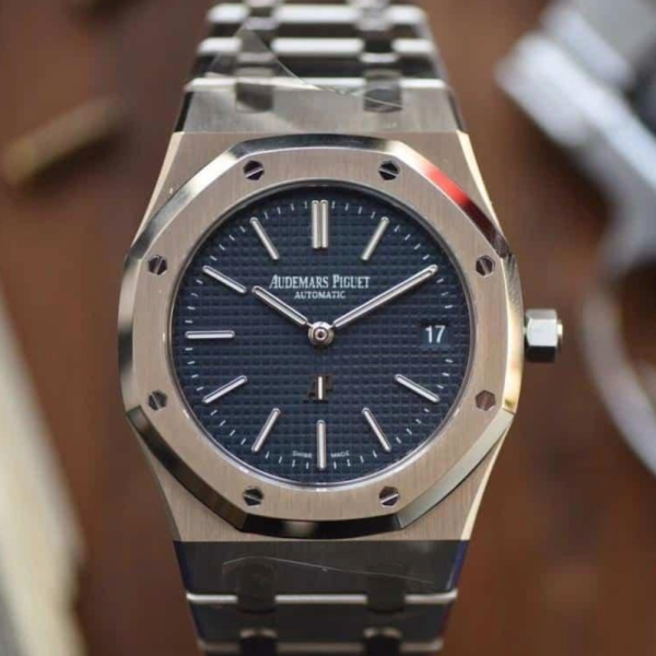 JF공장 오데마피게 로얄오크 블루 다이얼 스틸 SS 브레이슬릿 39mm 15202