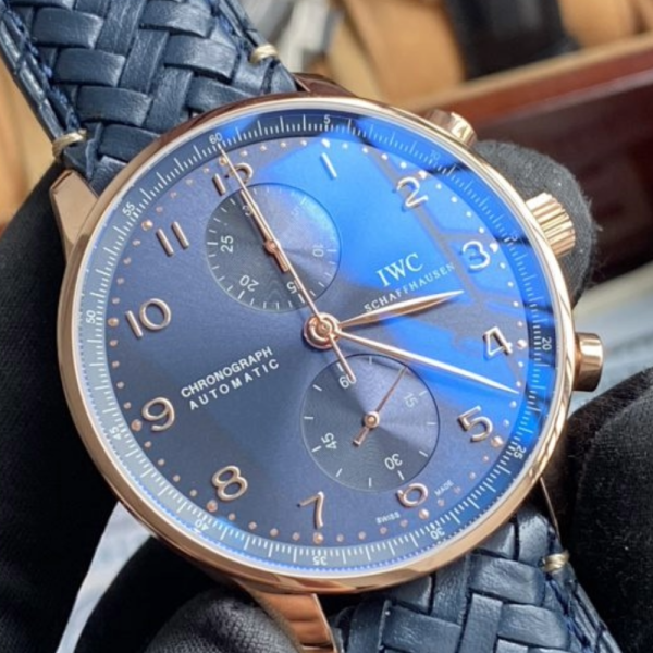 YL공장 IWC 포르투기저 크로노그래프 부티크 에디션 포멀 스트랩 41mm IW371614