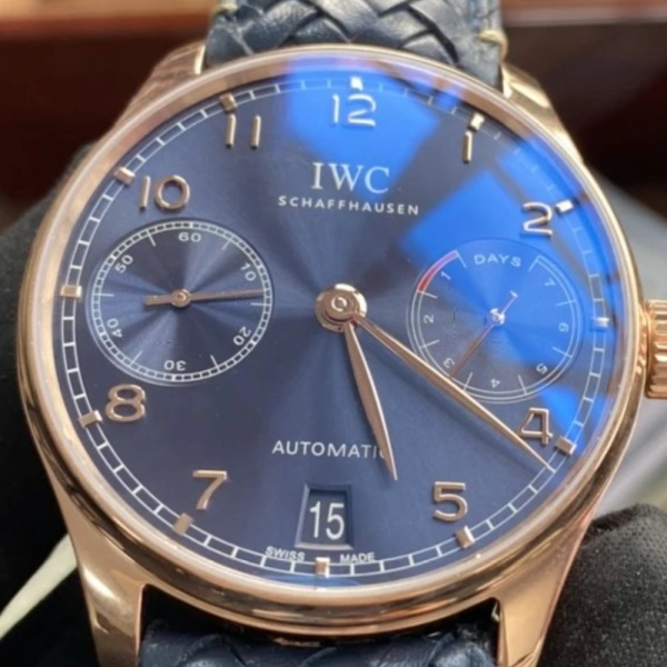 YL공장 IWC 포르투기저 세븐데이즈 부티크 에디션 레더 스트랩 42.3mm IW500713