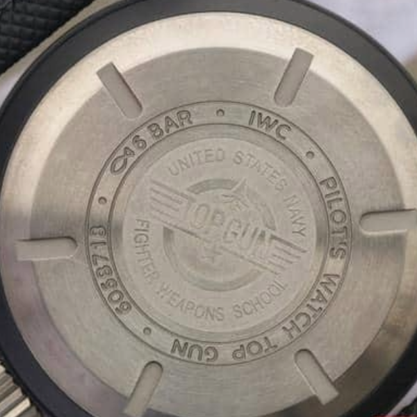 ZF공장 IWC 파일럿 탑건 크로노그래프 미라마 블랙 44mm IW389001