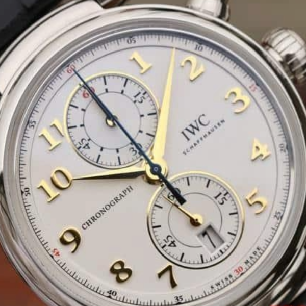 YL공장 IWC 라우레우스 스포츠 포 굿 파운데이션 한정판 스폐셜 에디션 로즈골드 레더 스트랩 42mm IW3934