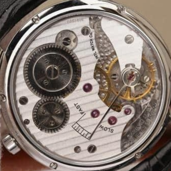 ZF공장 IWC 포르투기저 존스 소드 스틸 블랙 다이얼 레더 스트랩 44mm IW545408