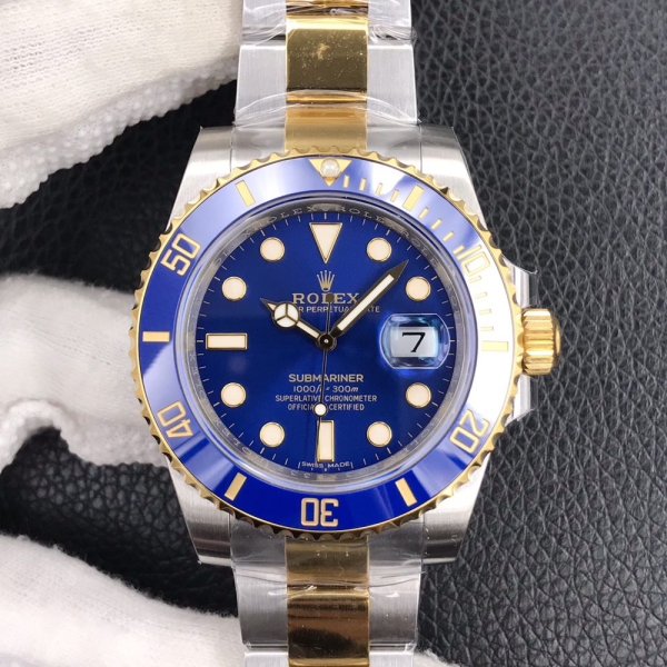 VS공장 롤렉스 서브마리너 청판 콤비 40mm 116613LB
