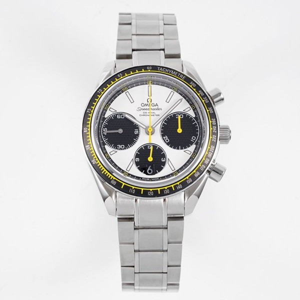 HR공장 오메가 스피드마스터 크로노그래프 화이트 다이얼 SS브레이슬릿 40mm 326.30.40.50.04.001
