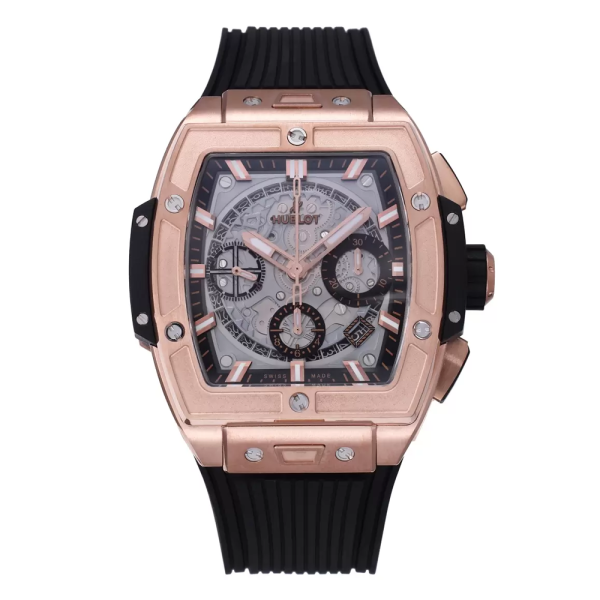 BBF공장 위블로 스피릿 오브 빅뱅 블루 티타늄 킹 골드 러버 스트랩 42mm 642.OX.0180.RX