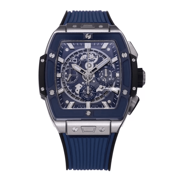 BBF공장 위블로 스피릿 오브 빅뱅 블루 티타늄 러버 스트랩 42mm 642.NL.7170.RX