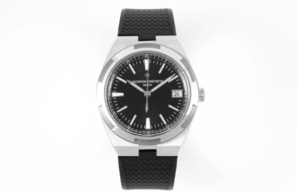 PPF공장 바쉐론 콘스탄틴 오버시스 블랙 다이얼 러버 스트랩 41mm 4500V/110A-B483