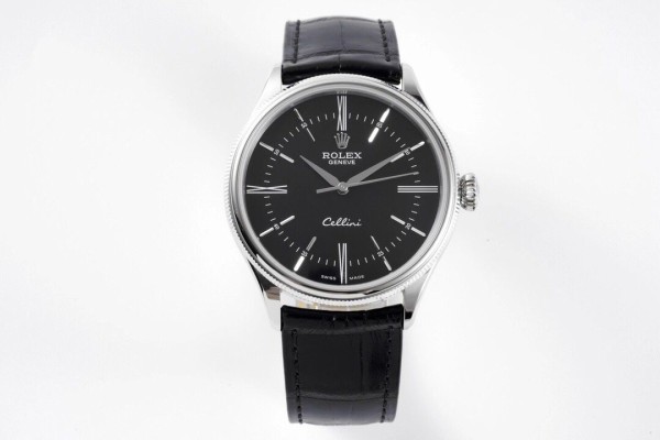 KZ공장 롤렉스 셀리니 실버 블랙 다이얼 39mm m50509-0006(정품급)