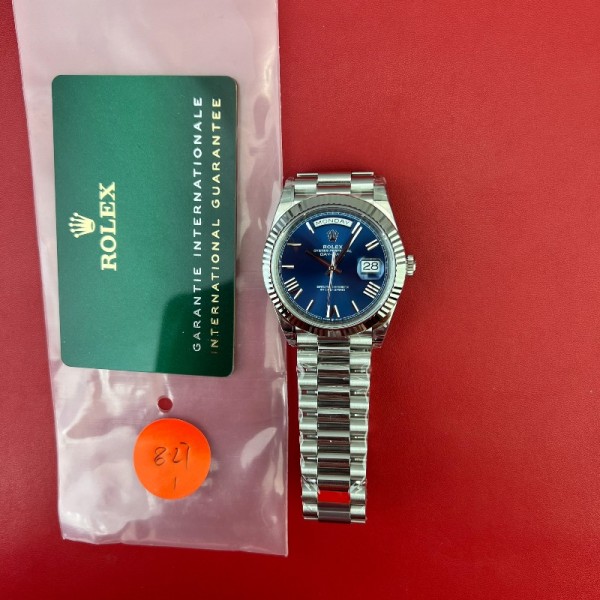 [국내배송] VS공장 데이데이트 40MM 블루 로만 QC완료